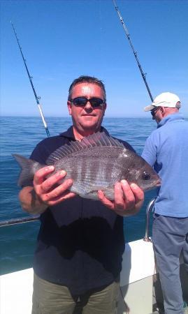 3 lb 12 oz Black Sea Bream by Richard Day