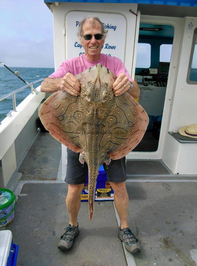 19 lb 10 oz Undulate Ray by Kim Bowden