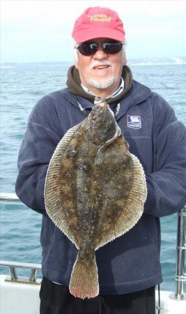 4 lb 8 oz Plaice by Jim Stone