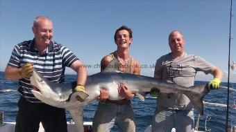 126 lb Blue Shark by Kieran