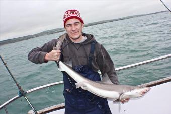 14 lb Starry Smooth-hound by Jay Thomas