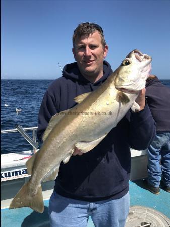 14 lb Pollock by Kevin McKie