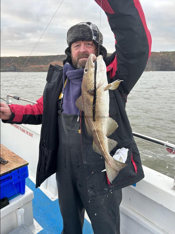 4 lb 14 oz Cod by Si England.