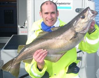 15 lb 10 oz Pollock by Mark Woods