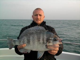 4 lb 10 oz Black Sea Bream by Jason Handley