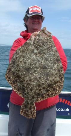 17 lb 4 oz Turbot by Andy Wheal