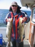 9 lb 9 oz Cod by Andy Burnley from Scarborough.