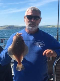 1 lb 4 oz Plaice by Kev