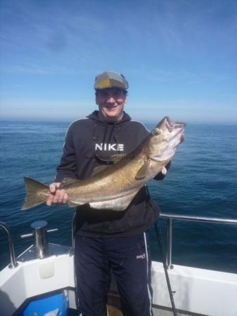 14 lb Pollock by Garry Dennis