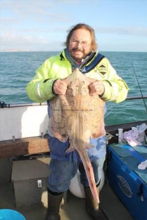 15 lb 8 oz Undulate Ray by mick