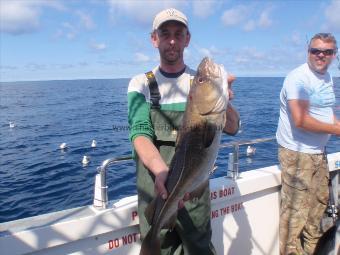 8 lb Cod by Mathew Spinks from Beverley.