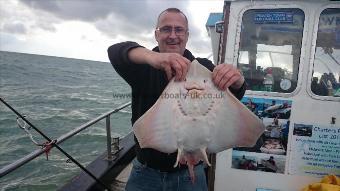 8 lb 5 oz Thornback Ray by Vernon from dover