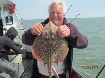 5 lb 2 oz Thornback Ray by Collin