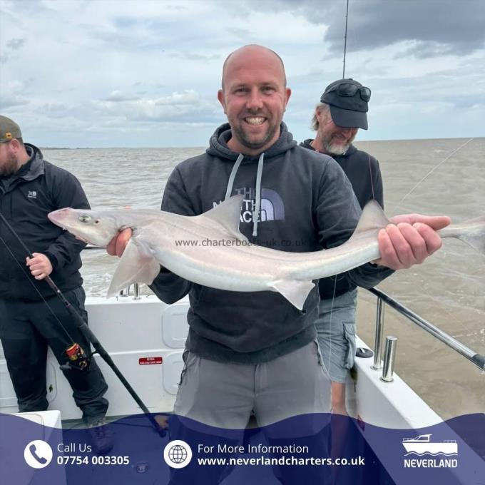 9 lb 3 oz Starry Smooth-hound by Colin