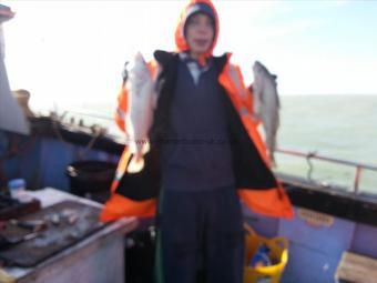 3 lb 5 oz Cod by Eddie