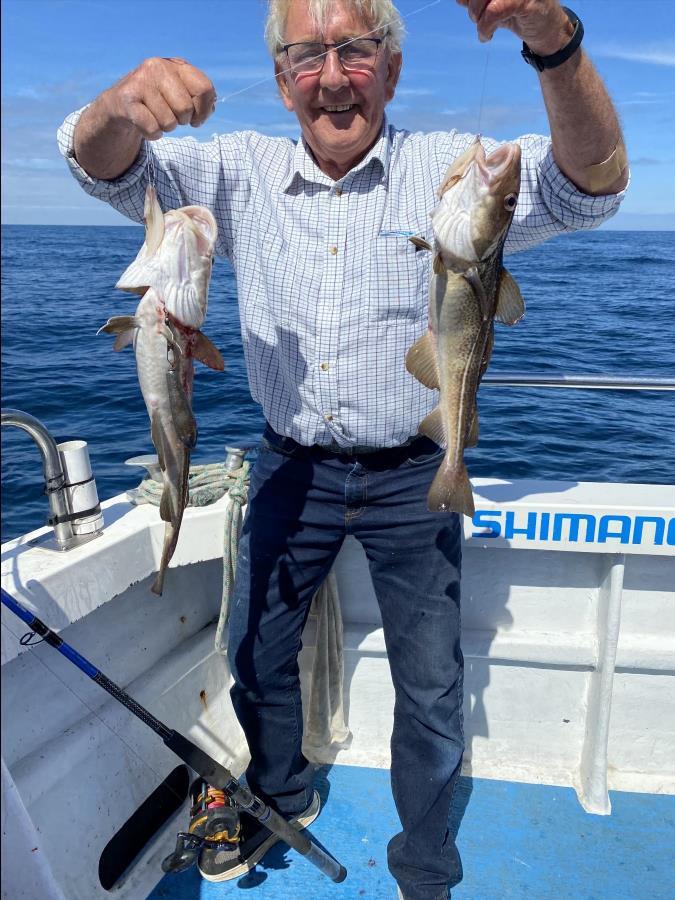 3 lb 10 oz Cod by Bob.