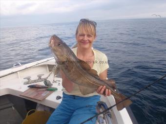9 lb 2 oz Cod by Anne Tindall from Scarborough.