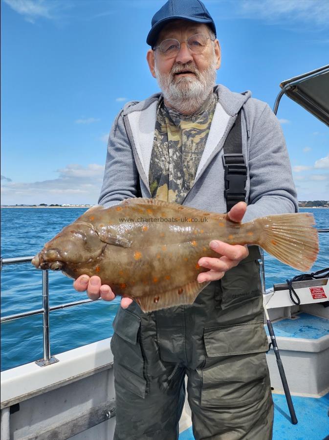 3 lb 2 oz Plaice by Paul