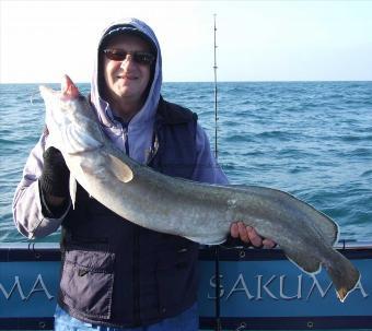 14 lb 15 oz Ling (Common) by Andy Collings