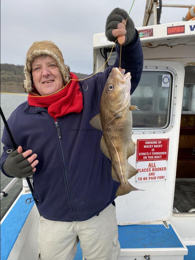 3 lb 5 oz Cod by Phil.