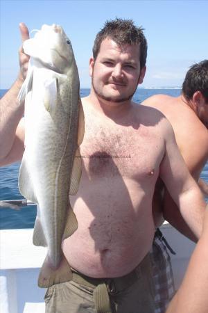 9 lb 4 oz Cod by Huntley