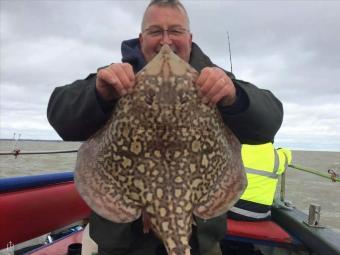 11 lb 4 oz Thornback Ray by Gary from sandwich