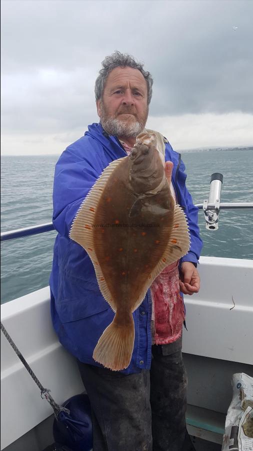 2 lb 8 oz Plaice by Mick