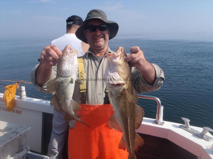 4 lb 6 oz Cod by Nigel Hall.