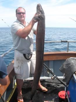 46 lb Conger Eel by Duncan