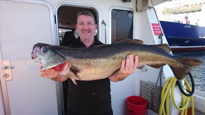 23 lb 8 oz Pollock by Rab louden