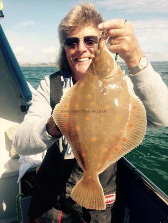 2 lb 6 oz Plaice by Unknown