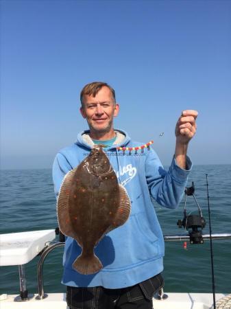 2 lb 4 oz Plaice by Graeme Galloway