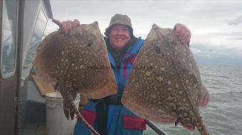 13 lb 7 oz Thornback Ray by Dave Dunn