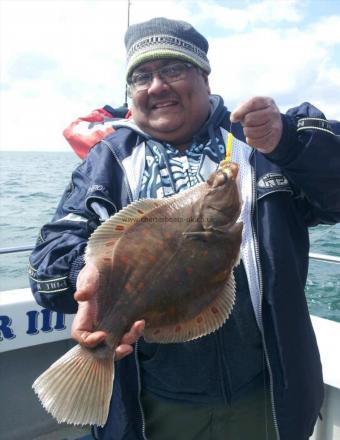 2 lb 8 oz Plaice by Alberts crew