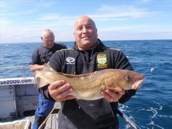 4 lb 13 oz Cod by Wayne Reid from Wigan.