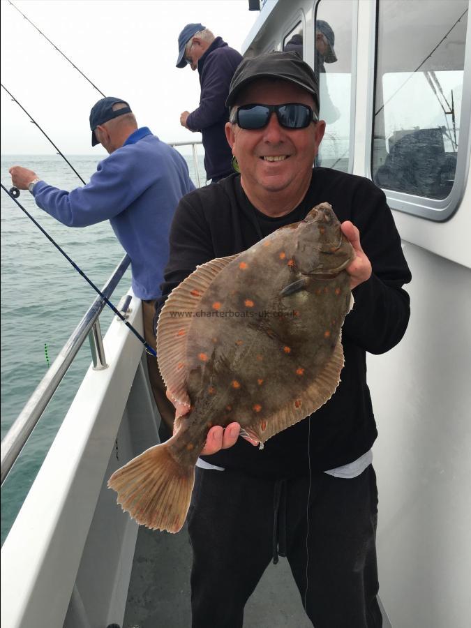 3 lb 12 oz Plaice by Gareth Jones