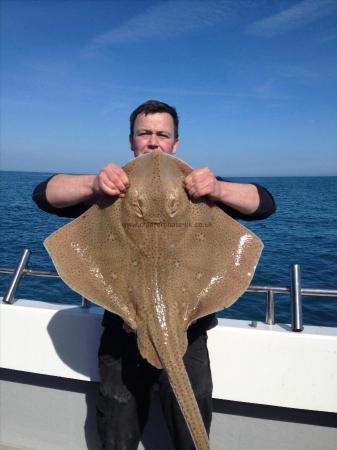 18 lb 3 oz Blonde Ray by Rob Milton