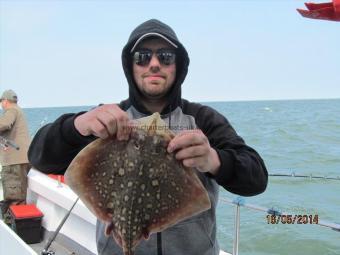 3 lb 5 oz Thornback Ray by Lee