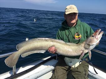 23 lb 8 oz Ling (Common) by Kevin McKie