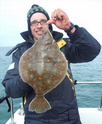 3 lb 8 oz Plaice by Joe Emmett