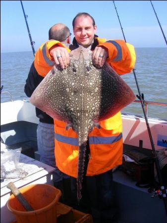 11 lb 4 oz Thornback Ray by Simon Ward