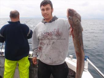 11 lb 5 oz Ling (Common) by Aaron from Leeds.