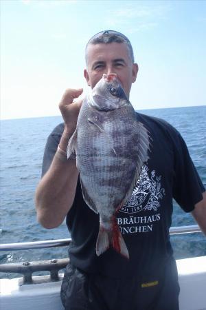 2 lb 6 oz Black Sea Bream by Gerald