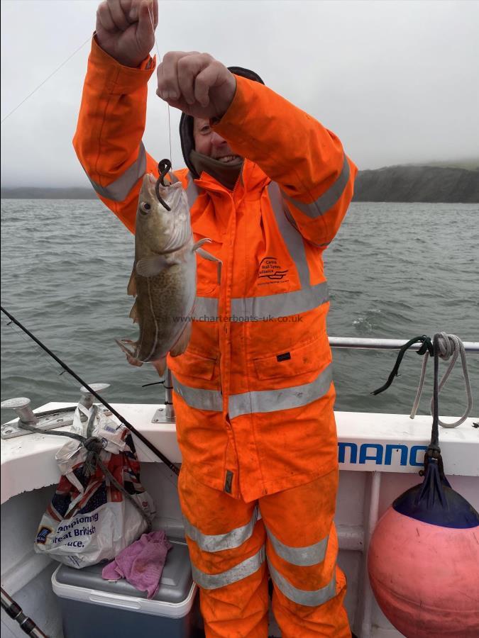 3 lb 2 oz Cod by Dave Sharp.