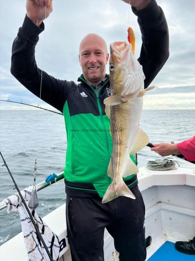 4 lb 14 oz Cod by Nick.