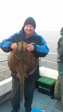 16 lb 4 oz Blonde Ray by tom richards