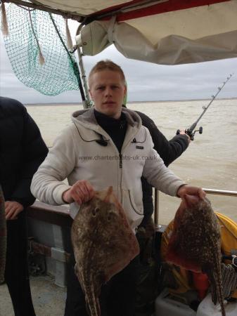 7 lb Thornback Ray by Lithuanian Lads