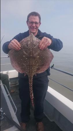 7 lb 8 oz Thornback Ray by Bob Marshall