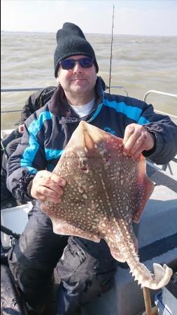 8 lb Thornback Ray by Bob Marshall