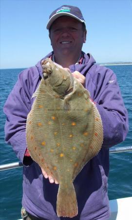 3 lb 11 oz Plaice by Mark Cooper